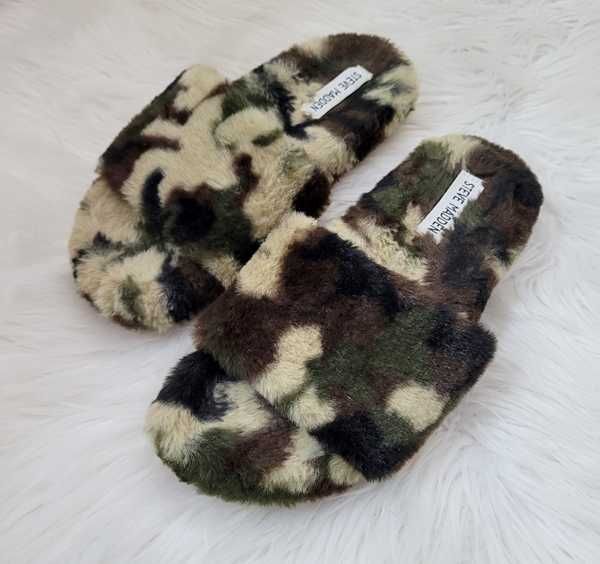 Militarne / wzorzyste kapcie / pantofle, Steve Madden, 36 (22,5-23 cm)
