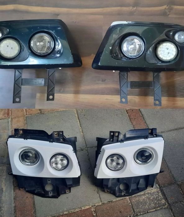 Lampy reflektory T4 T5 projekt zwo Transporter multivan caravelle