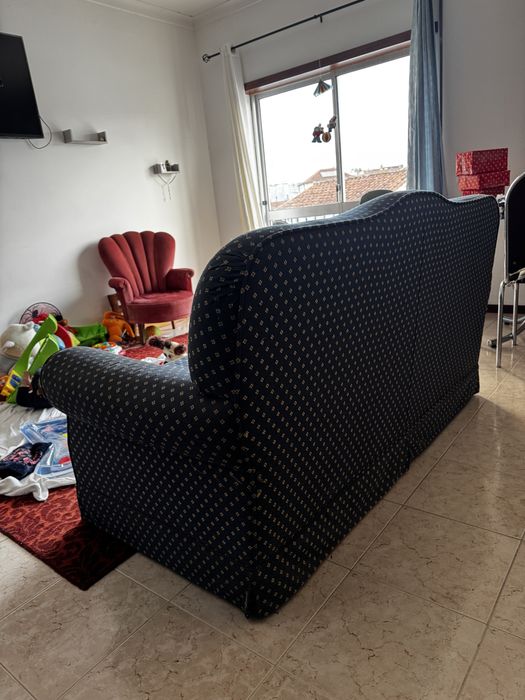 Sofa cama + sofa pequeno