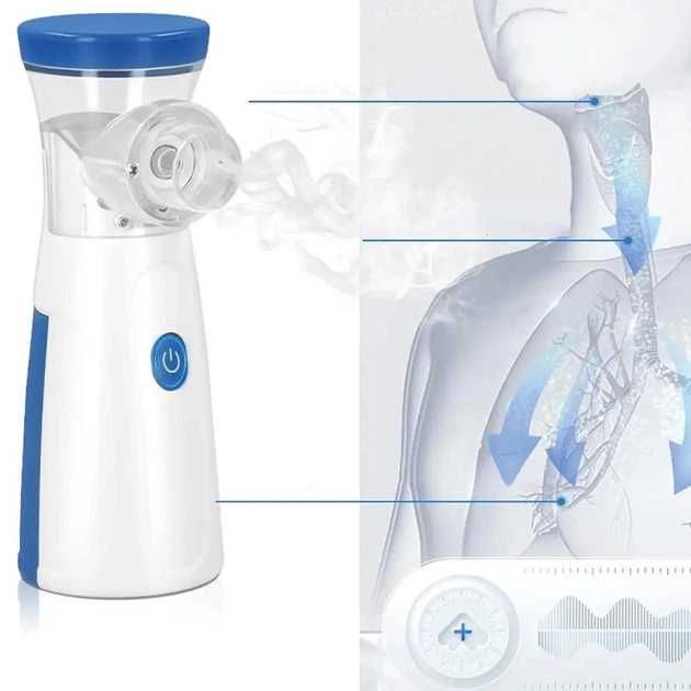 Портативний інгалятор для дітей, перезаряджуваний небулайзер з маскою