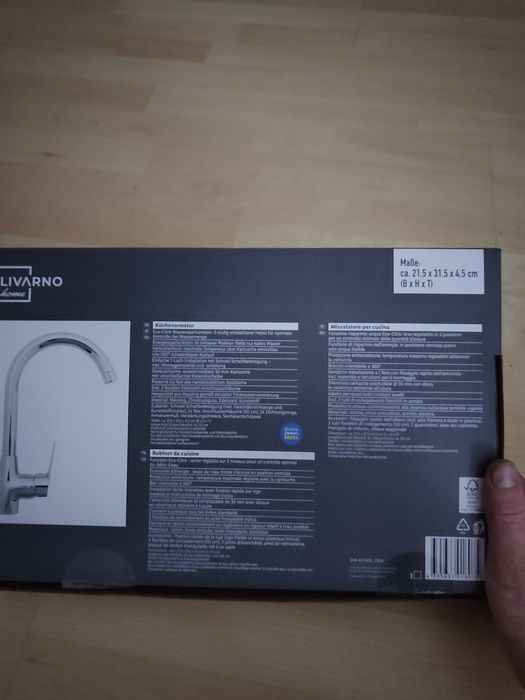 Смеситель для кухни.LIVARNO