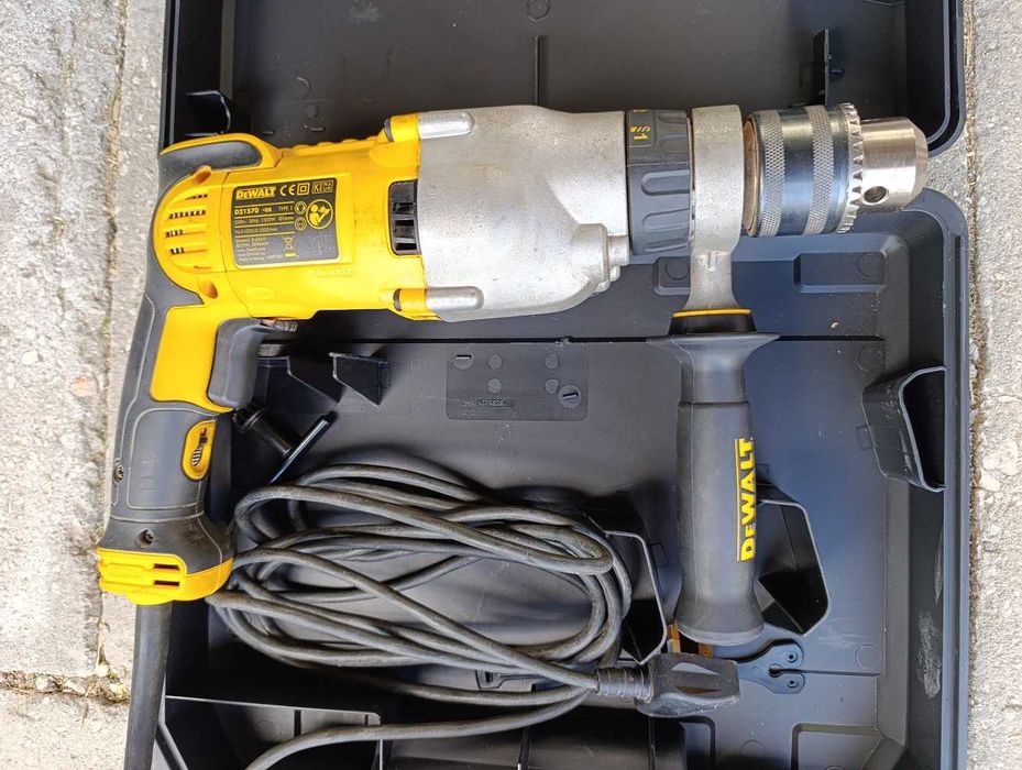 Wiertarka Dewalt D21570 2biegi 1300W sprzęgło udar wiertnica stan bdb
