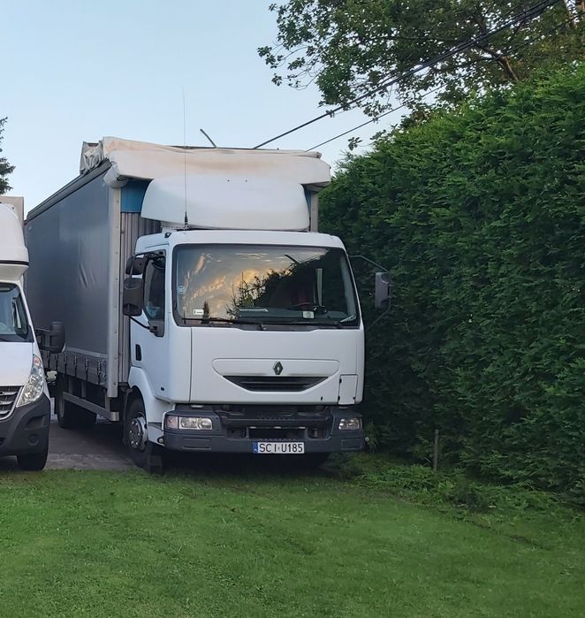 Renault midlum 150 firanka winda uszkodzony silnik