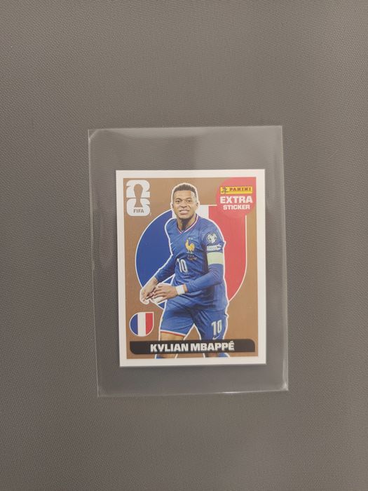 Extra Stickers Bronze Kylian Mbappé Mundial 2026