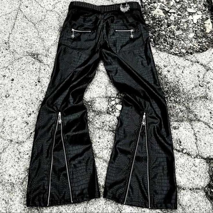Кожаные штаны | opium pants опиум джинсы тайп jeans y2k swag