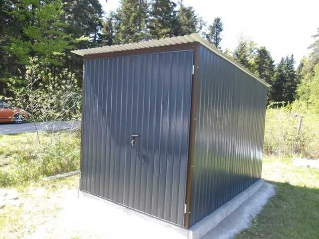 Garaż blaszany 2x3 Blaszak Magazynek Schowek Garaże blaszane Producent