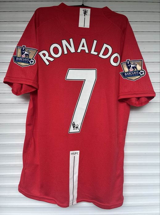 Koszulka Cristiano Ronaldo 7 Manchester United 2007/2008 Rozmiar L