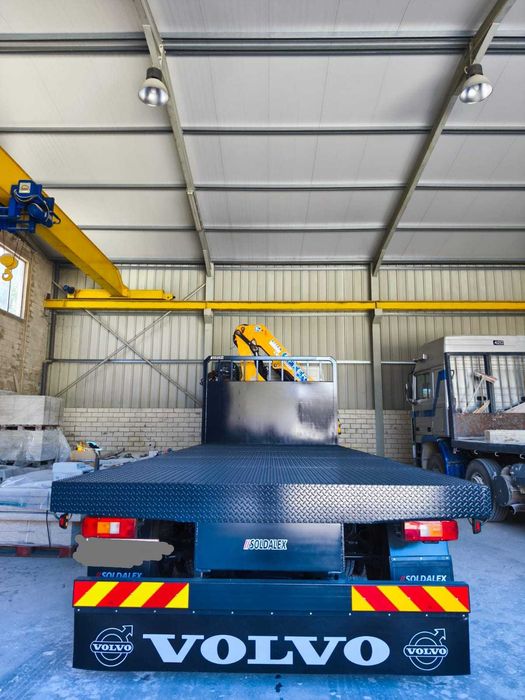 VOLVO FM 2012 + GRUA EFFER C/COMANDO Á DISTÂNCIA