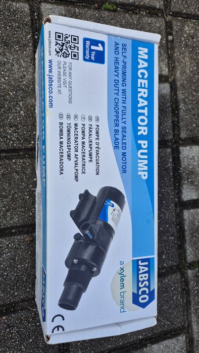 Nowa pompa maceratora, samozasysająca