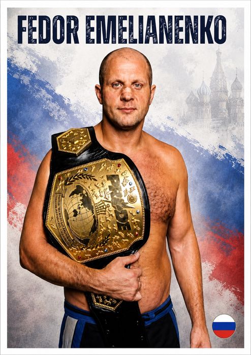 Lote 8 Posters lutadores MMA