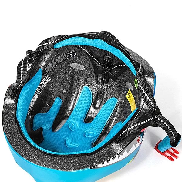 Kask rowerowy dziecięcy Wozinsky lekki S - niebieski