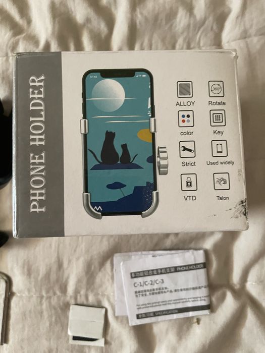 Suporte para telemovel de motos