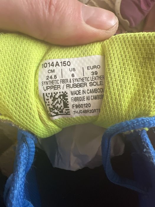 Кросівки asics 24.5 cm