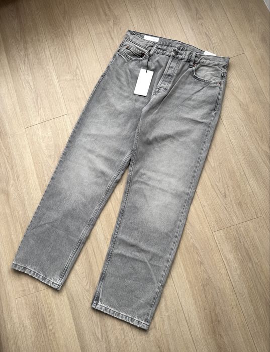 Джинси ZARA, BERSHKA Straight Чоловічі Прямі Оригінал Джинсы Мужские Черные Зара Бершка
