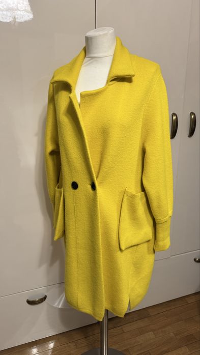 Płaszcz Wiosenny Kanarkowy roz. L/XL