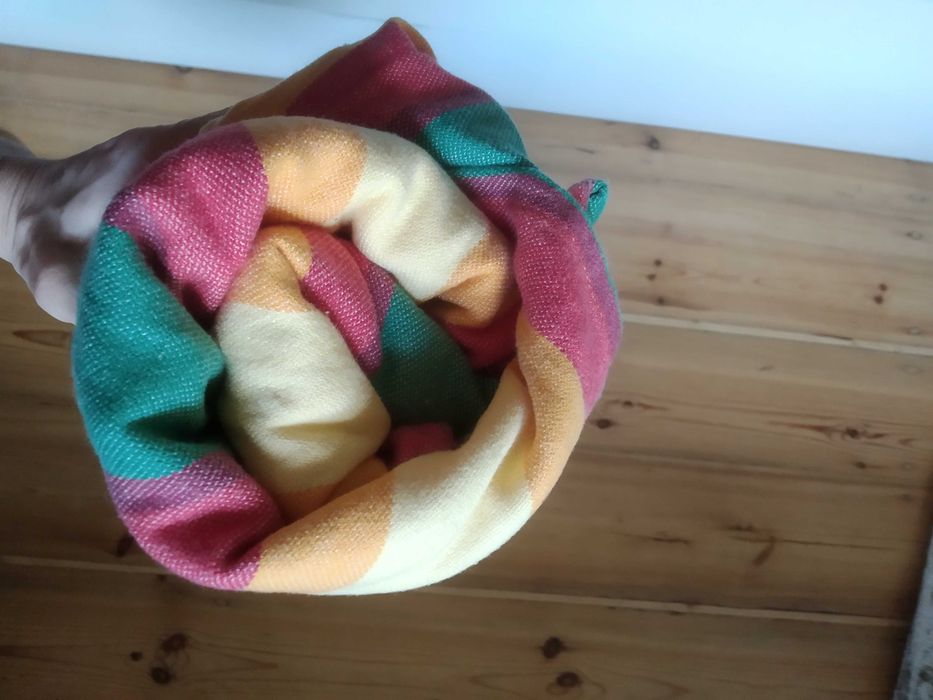 Chusta bambusowa L Lenny Lamb splot skośno-krzyżowy 5m