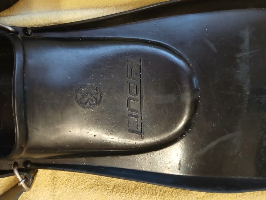 Маска Intex с трубкой и ласты Турист