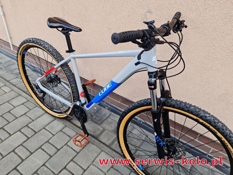 Rower górski MTB CUBE koła 29 shimano ALIVIO aluminium rabat okazja polecam WYSYŁKA FV23%
