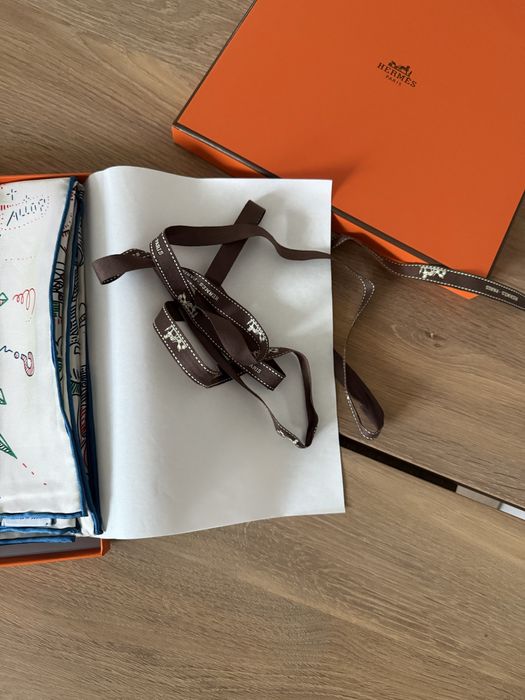 Hermes хустка платок Ермес