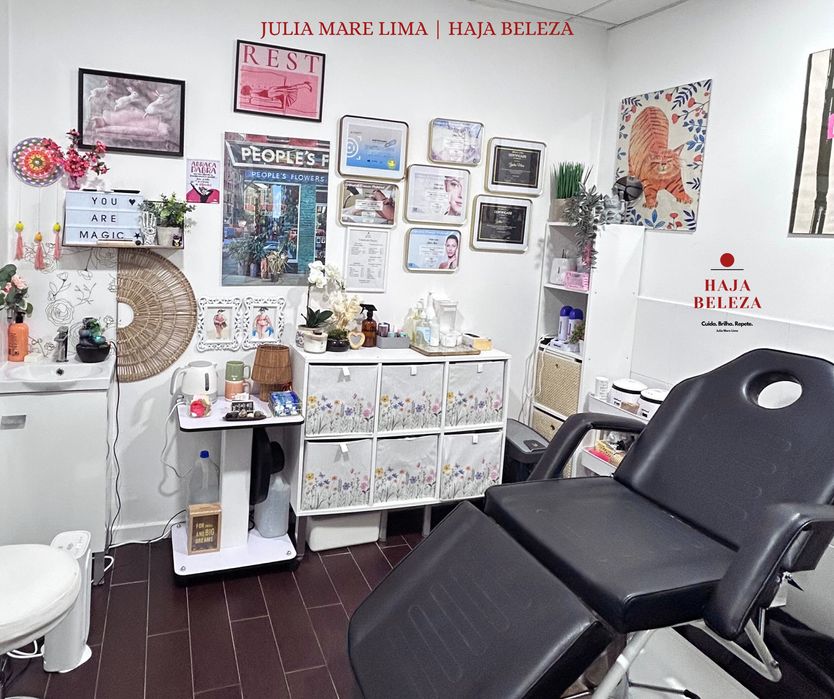 Varios tratamentos da estetica.