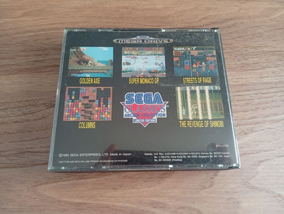 Sega Classics Arcade Collection Sega Mega CD Completo