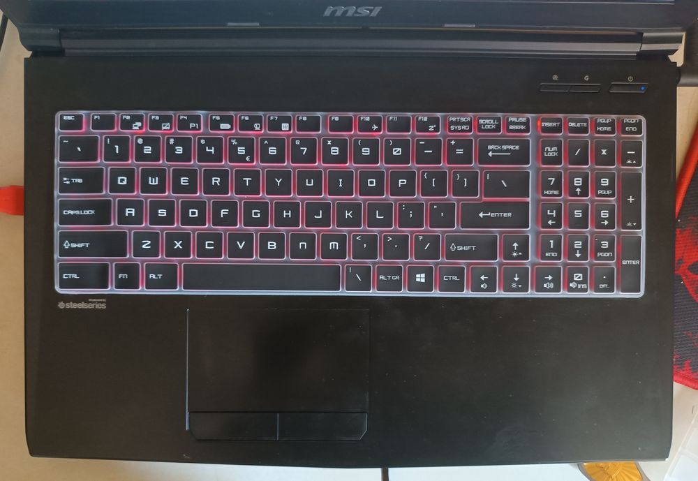 Чохол на клавіатуру ms16j9 msi gl62