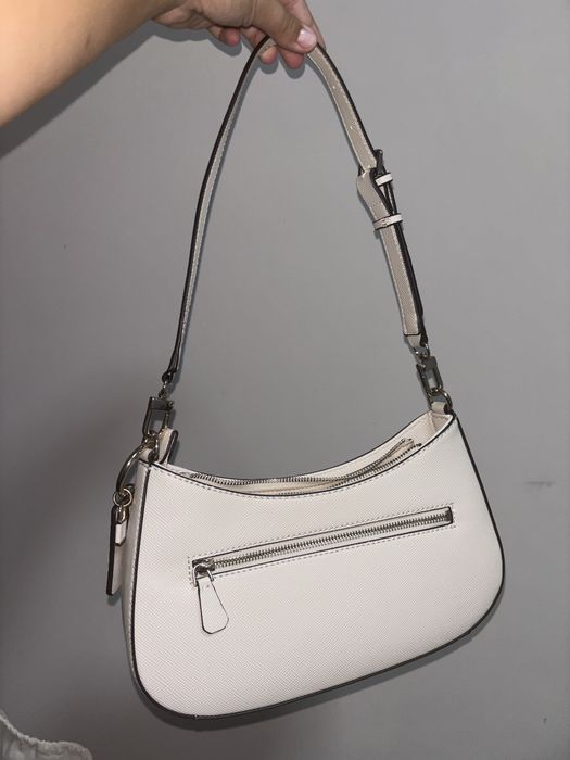 Mala de ombro Noelle saffiano - Guess