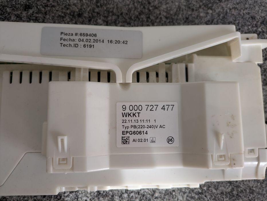 Módulo controlador máquina loiça / louça Siemens Bosch Balay