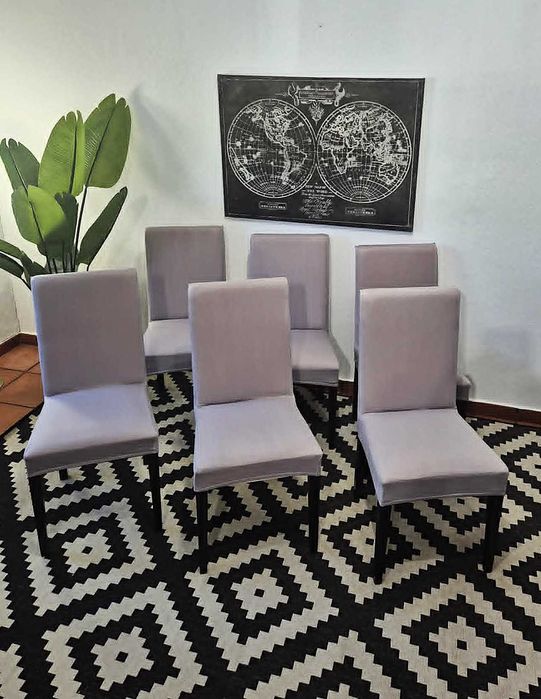 Cadeiras / Poltrona/ Movel / Armario / Sala / Cinza