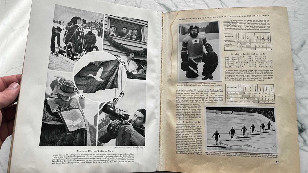 Olimpiada 1936 - Tom I i II (dwa tomy) - Adolf Hitler - Olympia 1936