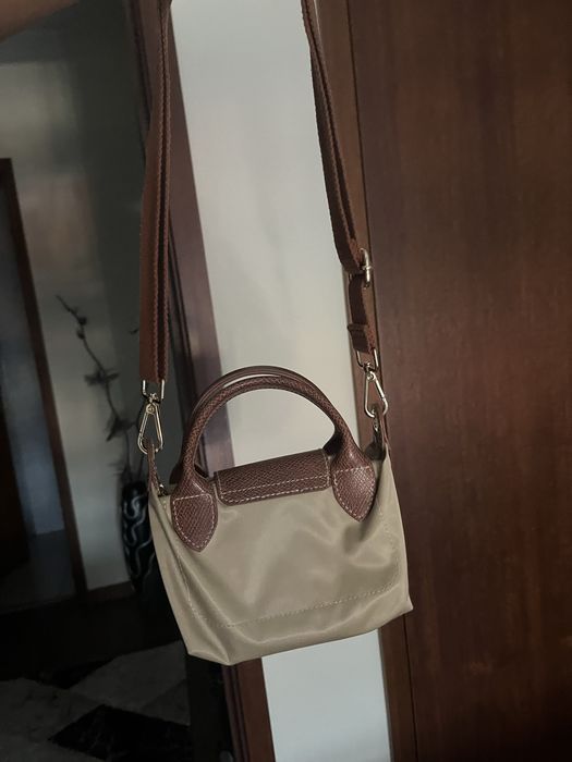 Mala longchamp bege