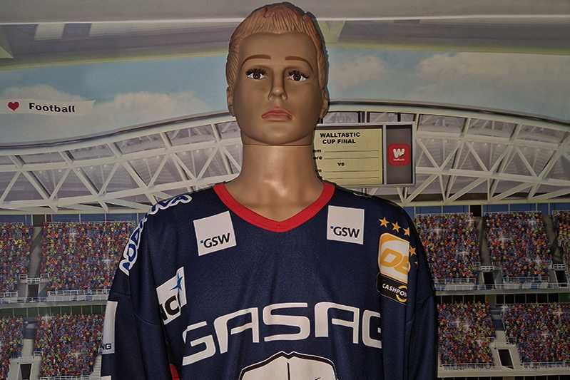 Eisbären Berlin Deutsche Eishockey Liga /DEL/ 2011-12 jersey Metzen /Athletic München/ #24 André Rankel rozmiar: 52