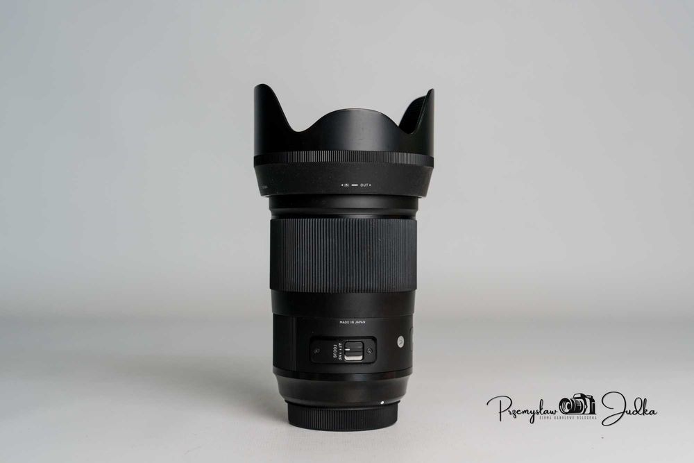 Sigma 40mm f/1.4  Sigma 40/1.4 DG HSM Art Canon EF stan bdb+ | komplet|  faktura