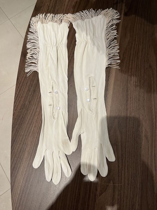 Перчатки бальные довоенные винтаж