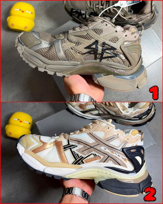 ‼️Кросівки Balenciaga Runner Brown Graffiti та Gold | Розміри 36 - 46 | Баленсіага Ранер ‼️