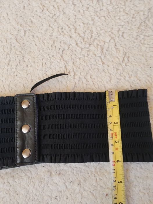 Широкий пояс корсет еластичний