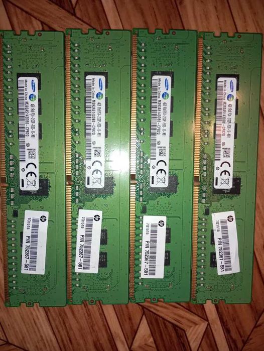 Потрібна оперативная память Micron.Samsung 32GB DDR4 ECC RDIMM. 4 Х 32GB.ОБМІН