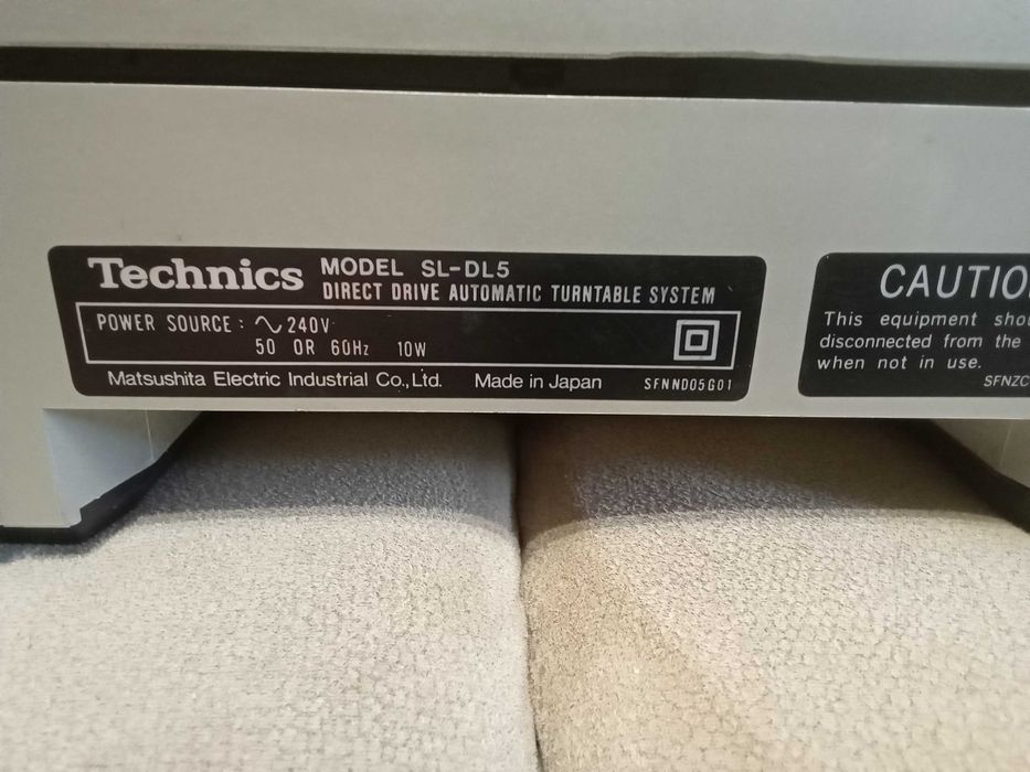 Проигрыватель винила  Technics SL-DL5  (DD, Linear, Made in Japan)