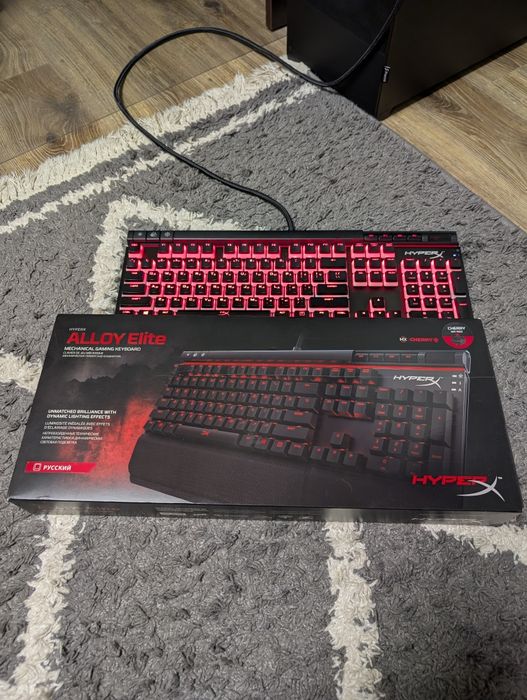 Клавіатура HyperX Alloy Elite Cherry MX Red
