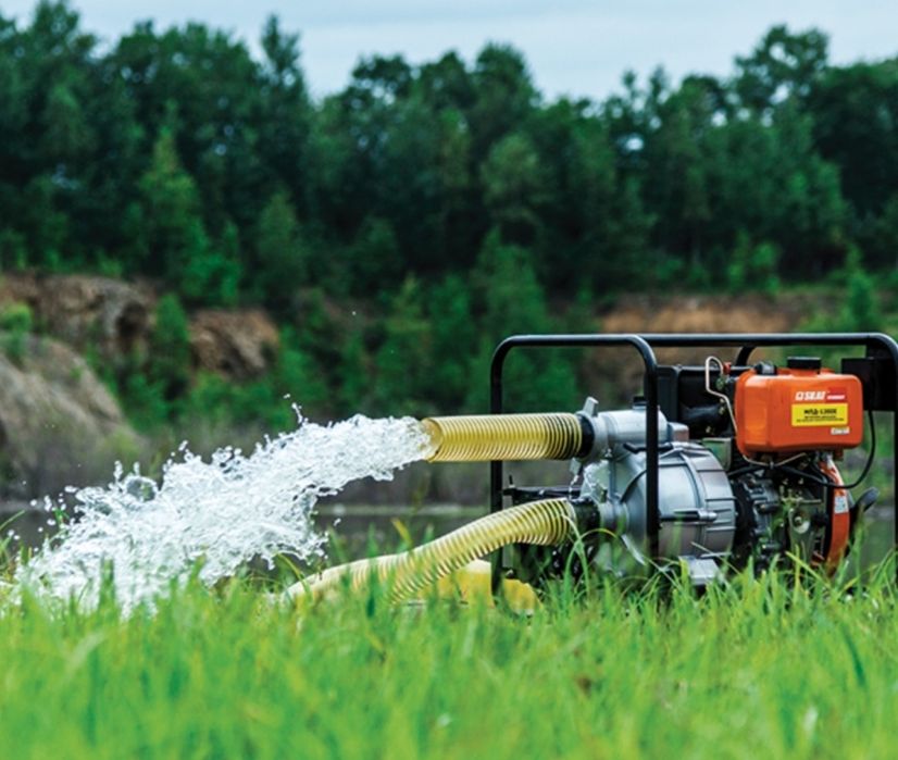 Откачка выкачка  воды любой сложности чистой и грязной. Садовый насос.