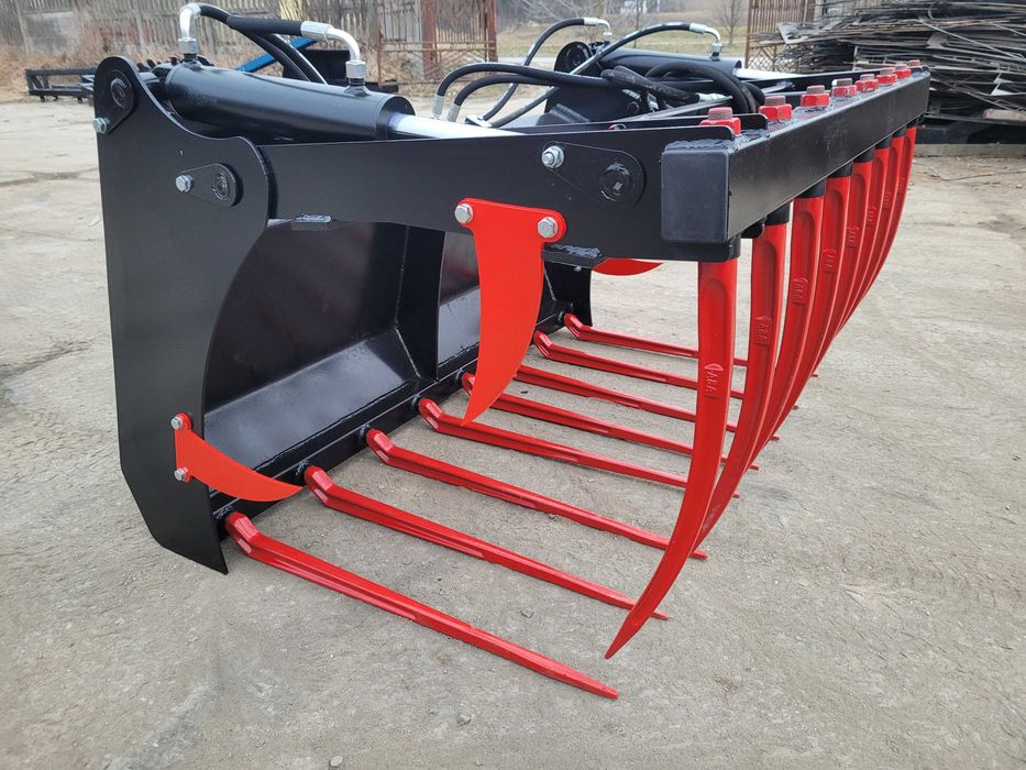 Krokodyl do obornika do Tura ciągnika/ ładowarki od 1.2m do 2.4m DOWÓZ