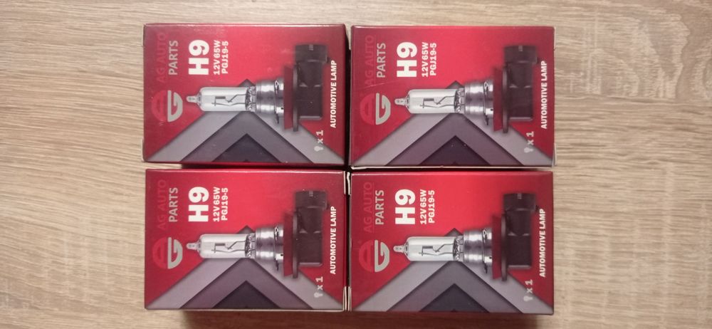 Автолампа. Галогенка. Лампочка H9 AG AUTO PARTS AG 40018S 12V 65W