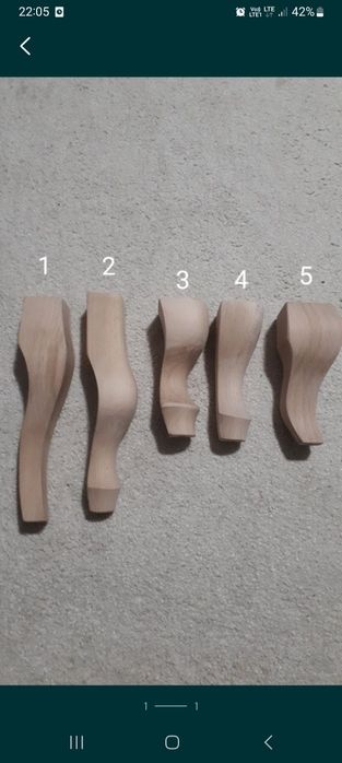 Nogi nóżki ludwik glamour toczone lub inne