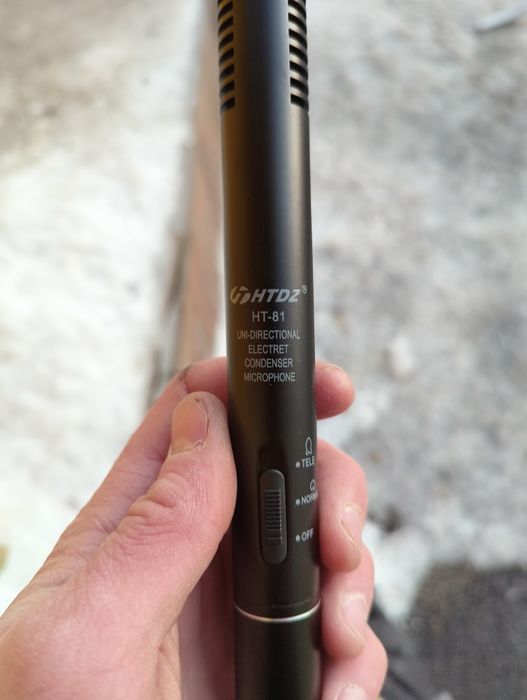 Мікрофон HTDZ професійний спрямований конденсаторний Ht-81