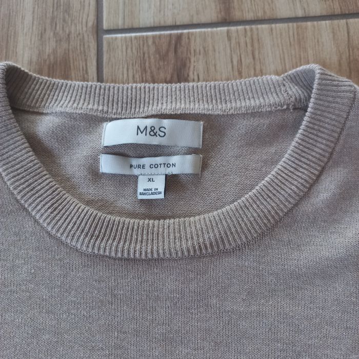 Firmowy sweter  męski-xl- M&S