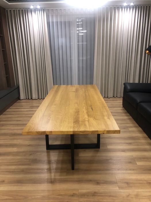 Stół loftowy z litego jesionu 200x85