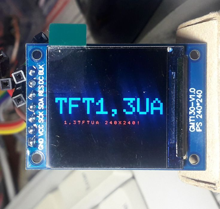 Дисплей TFT 2.8", 2.4"  240х320 р, др.ILI9341, ST7735, LSD1602,LSD2004