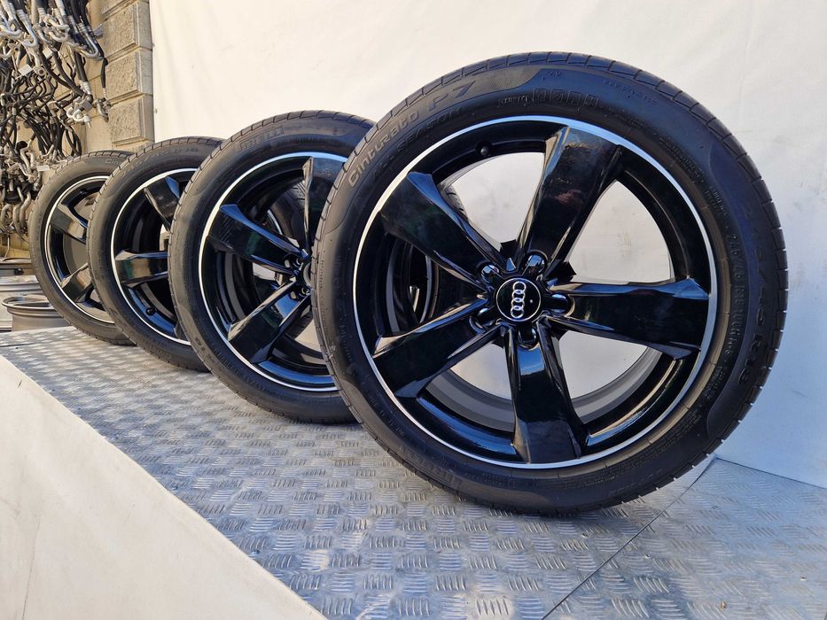 Комплект дисків 4G0601025D 8J R18 ET39 5/112 з шинами Audi A6 S6