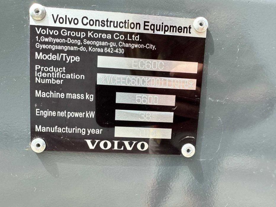 Escavadora Volvo EC60C 2014