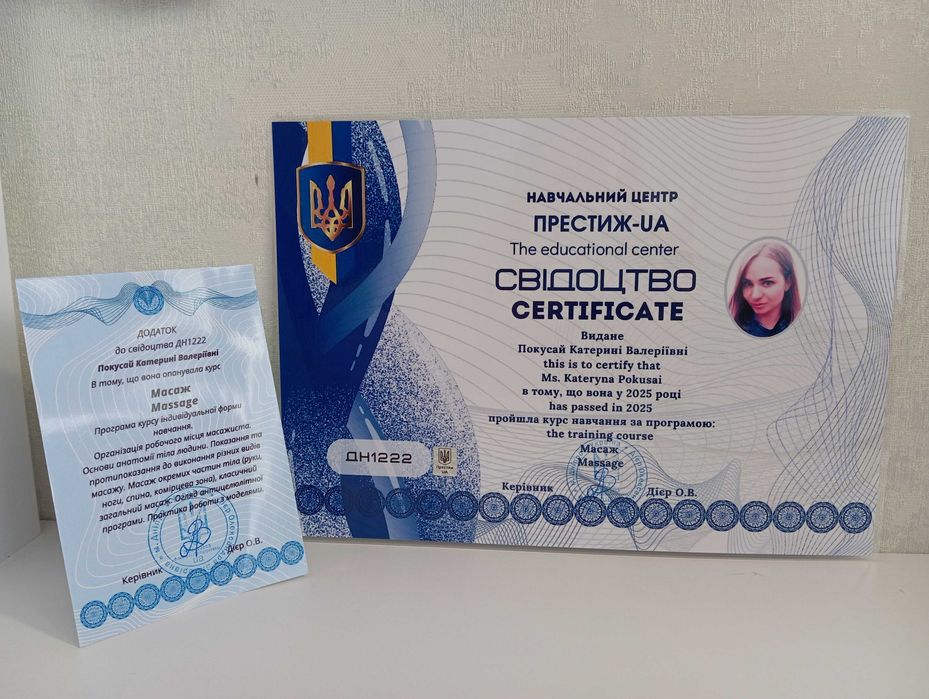 Масаж класичний розслабляючий